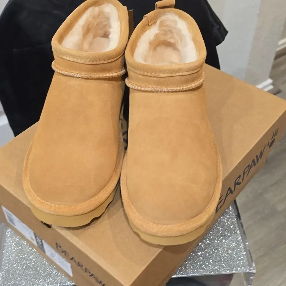 BearPaw‎ Super Shorty Boot- Iced Coffee